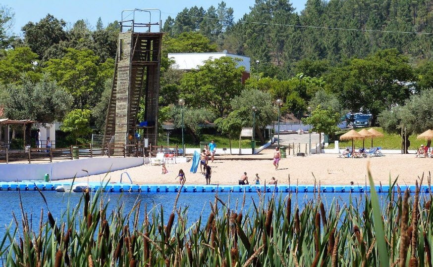 Praia Fluvial de Ortiga , Portugal